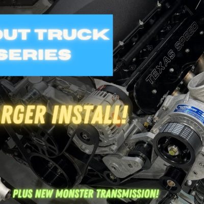 Murder Nova Burnout Truck – Build Series Part 5: Procharger and Monster Transmission Install On The C10 Burnout Truck!