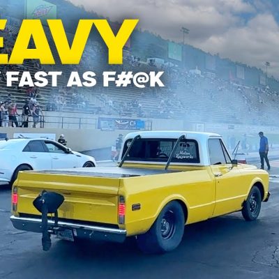 Street Car Takeover Heavyweight Class Drag Racing Video From Bandimere: The HEAVIEST CARS On Property BATTLE Until There Is Just One Left!