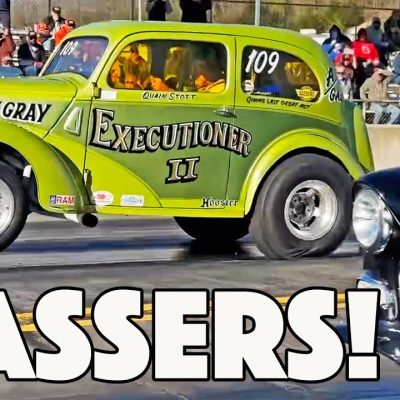 WILD Heads Up GASSER Drag Racing Video From The Hot Rod Hoarder – Southeast Gassers Return to Brainerd