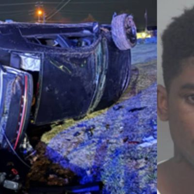Teen Street Takeover Suspect Hits Two Cop Cars Using Stolen Dodge Charger
