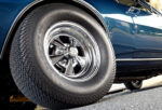 018 Detailed shot of rear tire and chrome wheel 1967 camaro