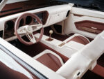 30 The cream leather covered dashboard in the 1969 GTO