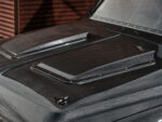 24 Carbon fiber hood and custom air intakes on the Chevrolet C10