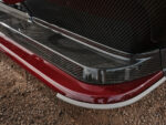 25 Red and carbon fiber accented lower rear bumper of the Chevrolet C10