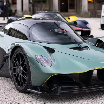 AMV Owners Club Spearheads Record Aston Martin Valkyrie Parade at Exclusive Salon Privé London
