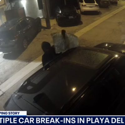 Burglars Break Dozens Of Car Windows In California Neighborhood