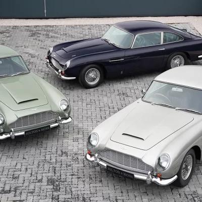 Hilton & Moss Offers Four Examples Of Aston Martin DB5, For Sale At Once
