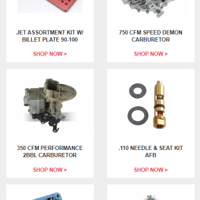 Holley’s Spring Cleaning Carburetor Sale Is On! Save Big On Carbs And Components With Huge Savings On Tons Of Stuff Right Now.