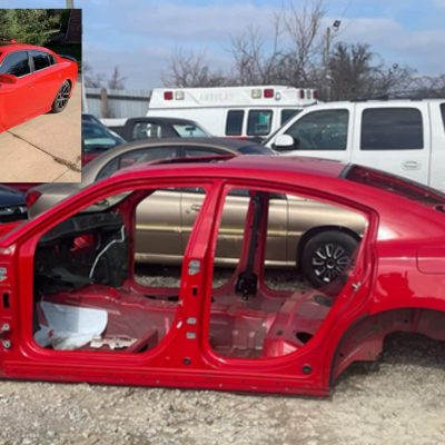 Indiana Man Shocked Dodge Charger Stolen And Stripped From Airport Parking