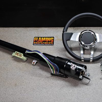 001 Flaming River sent us one of their 33 inch Muscle Car Floor Shift Tilt Key Columns
