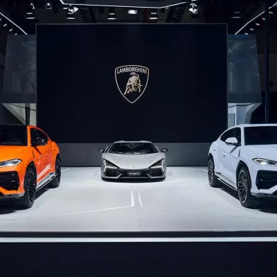 Lamborghini Cars at Auto China Beijing 2024