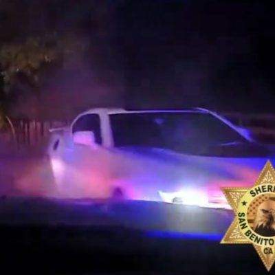 Teens Ram Stolen Camaro Into California Deputies