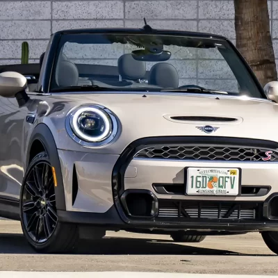 The MINI Cooper S Convertible in Palm Springs