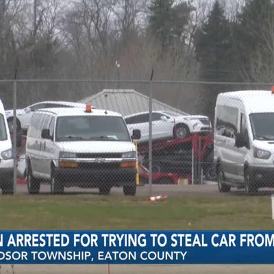 Thief Crashes Camaro In GM Factory Lot Heist