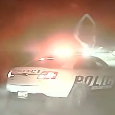 Watch Missouri Police Bowl Over A Stolen SUV