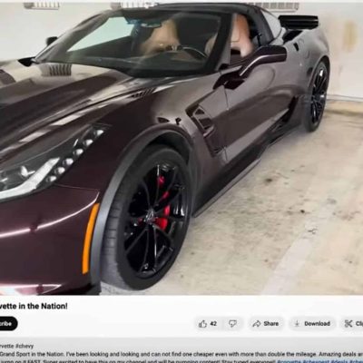 Car YouTuber Gets Burned By Corvette VIN Fraud Scheme