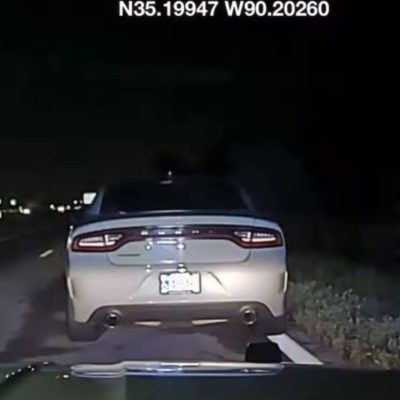 Dodge Charger Driver Tries Disappearing Into The Night