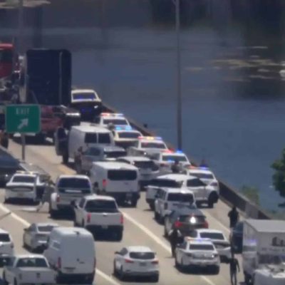 Florida Woman In Stolen Car Jumps Off Bridge To Escape Police