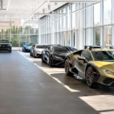 Lamborghini Unveils Redesigned Showroom in Long Island