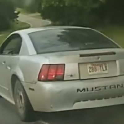New Edge Mustang Gets Wrecked By A Cop