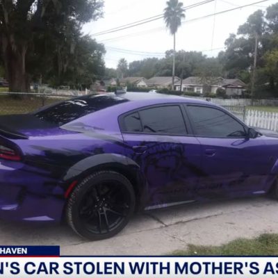 Thieves Steal Dodge Hellcat With Mother’s Ashes Inside