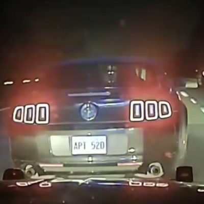 Watch An Arkansas Trooper Wreck Out Pitting A Mustang At 117 MPH