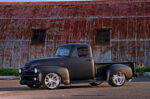 04 Side profile of the Chevy pickup displaying the sleek body lines and custom wheels
