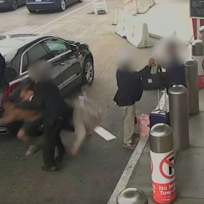 Road Rage Fight Knocks Elderly Woman Out