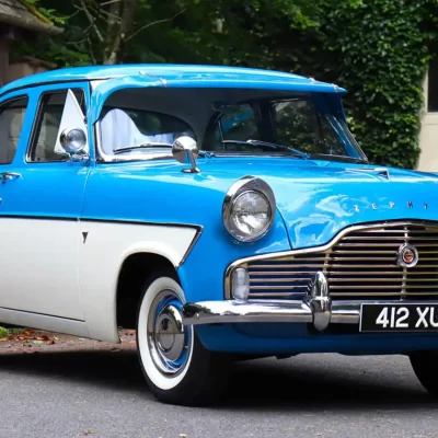 Immaculate 1959 Ford Zephyr Mk II Saloon Heads to Auction